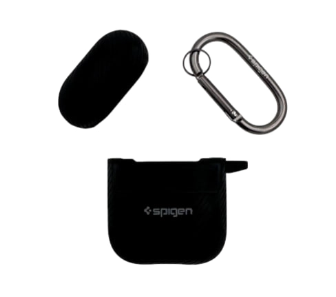 Силиконовый чехол для подвешивания Spigen Airpods 1/2 CH0912 синий недорого