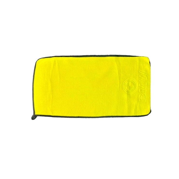 BMW logotipi tushirilgan avtomobil uchun tuklarsiz sochiq sotib olish