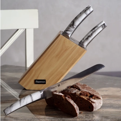 FISSMAN 2692 yog‘och podstavkali pichoqlar to‘plami, 6 ta buyum xususiyatlar