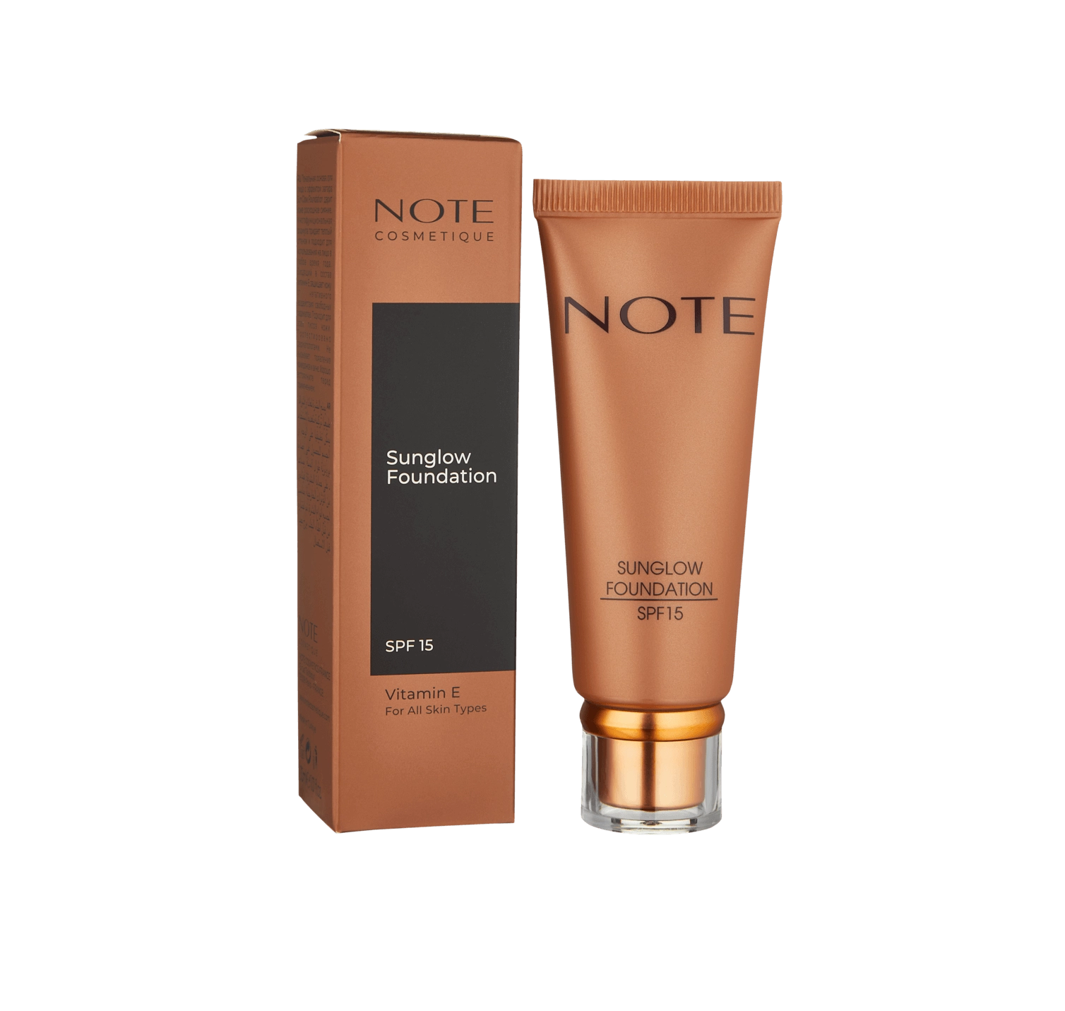 Tonal kremi NOTE SUN GLOW FOUNDATION 30 (30 ml) sotib olish