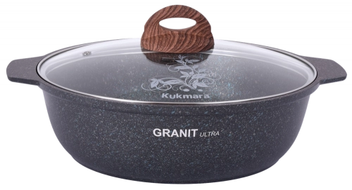 "Granit ultra" turkumidan 5l Kukmara kastryul-qo‘rasi (original, blue, green, red) rasm bilan