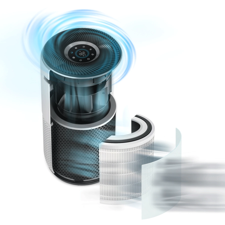 Levoit Purifier Core 400S havo tozalovchisi, 90 m2 gacha! O'zbekistonda