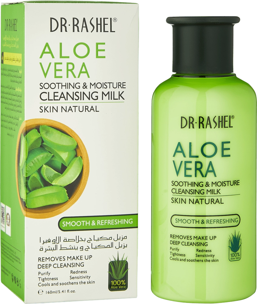 DR.RASHEL ALOE VERA 160ML YUZ TOZALOVCHI VOSITASI O'zbekistonda