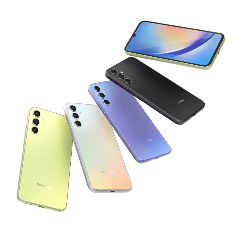 Смартфон Samsung Galaxy A34 8/256GB Лайм цена