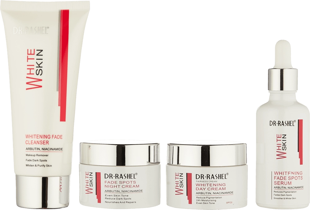 whitening fade spots skin care series 4dona terini parvarish qilish seriyasi arzon