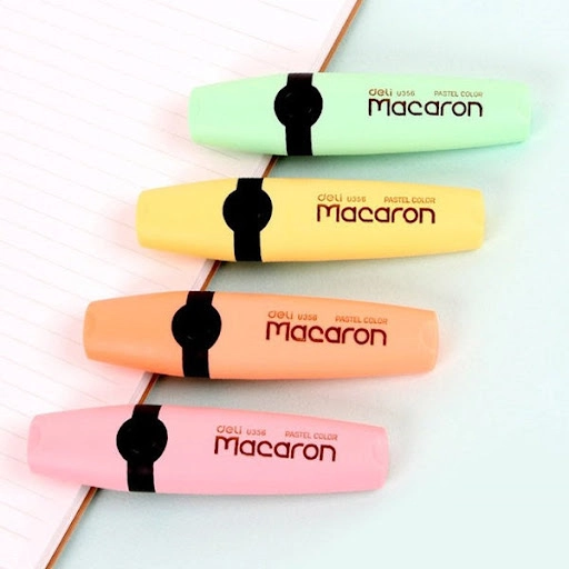 Deli Macaron matn belgilagich (4 dona) - rasm №2 Deli Macaron matn belgilagich (4 dona) sotib olish
