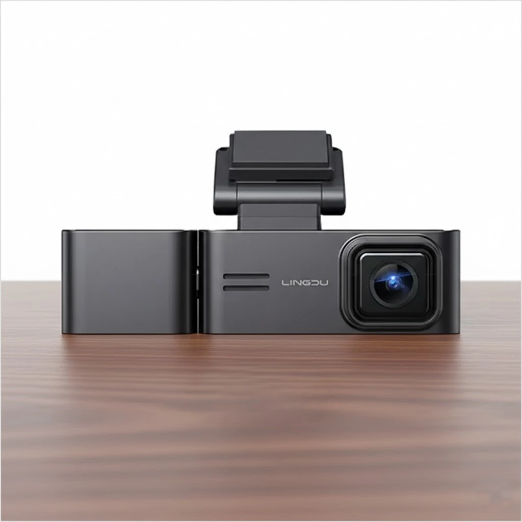 LINGDU Dash Cam C34 3 Channels 4K videoregistratori , Black onlayn