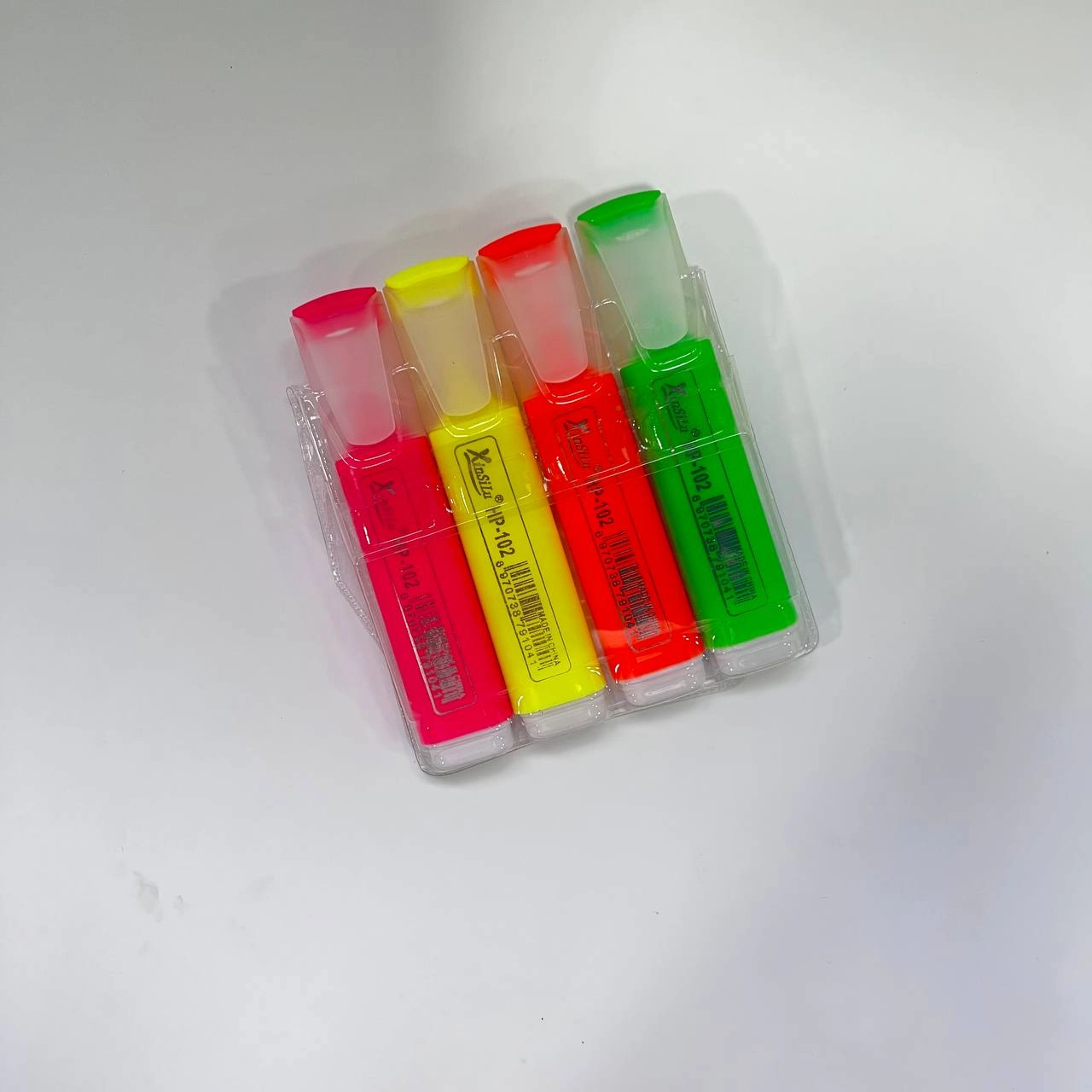 XinSiLu HP-102 matn belgilagich (4 dona) sotib olish