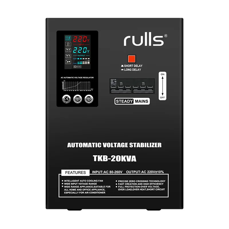 Releli kuchlanish stabilizatori RULLS TKC 20 kVA - rasm №2 Releli kuchlanish stabilizatori RULLS TKC 20 kVA sotib olish