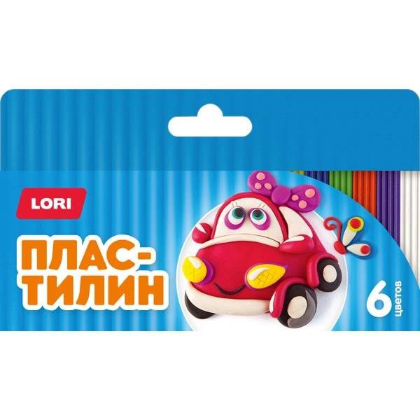 Пластилин Lori 6 цветов купить