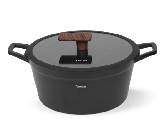 FISSMAN FILOMENA (14532) 2,3л 20х10,5sm shisha qopqoqli qozon O'zbekistonda