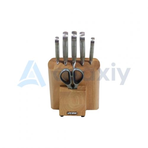 Набор ножей от Life Smile Wood 04 (8 предметов) купить