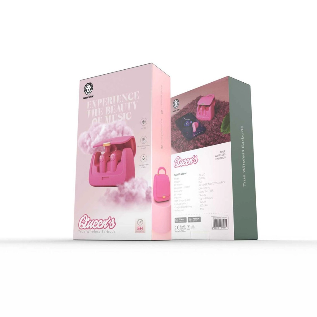 Green Lion Queen's True Wireless Earbuds simsiz quloqchini O'zbekistonda