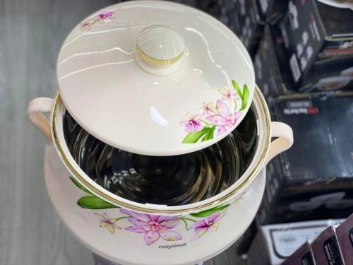 Термокастрюля 5 л (сирень, лилия, рябина) рассрочка