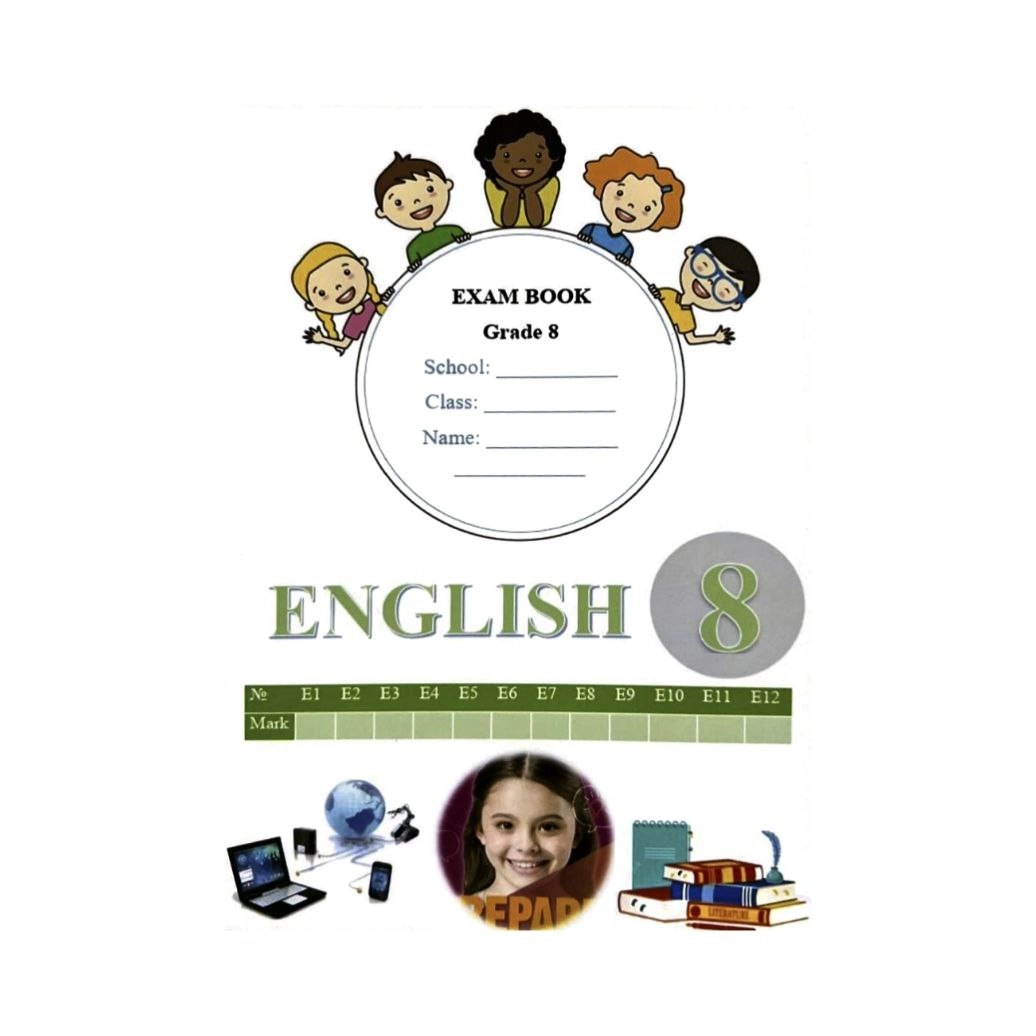 Exam book English 8 купить