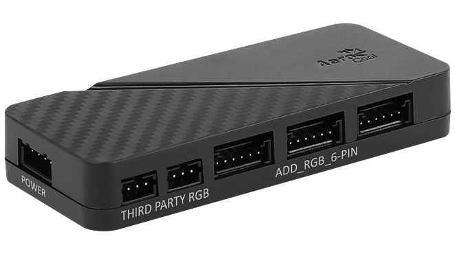 Вентилятор для корпуса Aerocool Mirage 12 ARGB Pro Black в Узбекистане