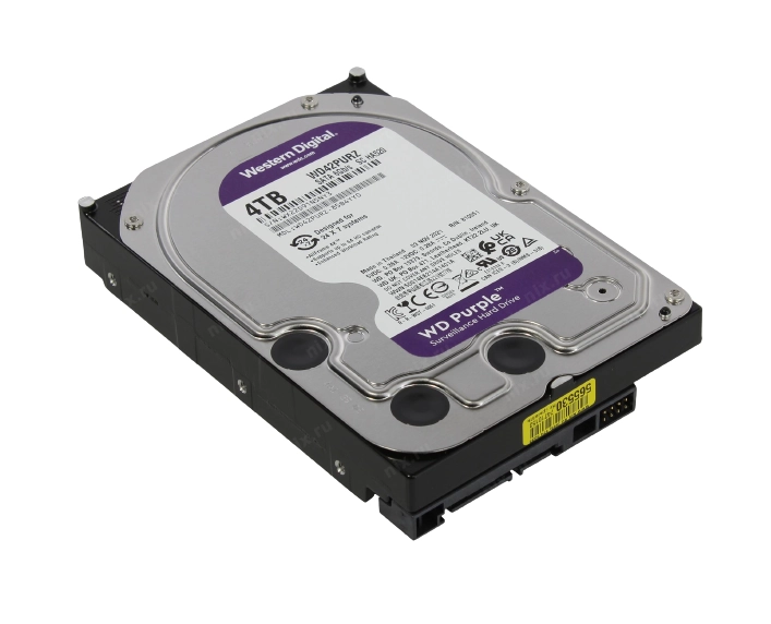 WD Purple HDD 4TB WD42PURZ qattiq diski arzon