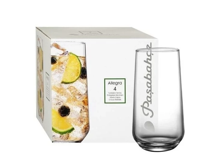 Pasabahce Allegra stakanlar to'plami 470ml 4 dona (420015) arzon