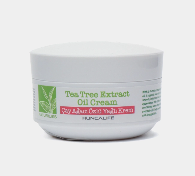 Крем для тела Hunca Naturilies Tea Tree Oil Cream в Узбекистане