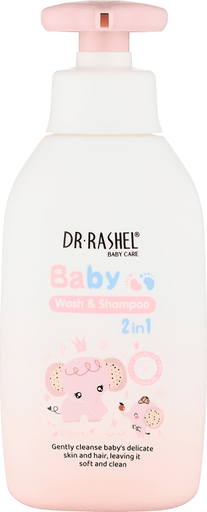 Детский шампунь ​​Dr.Rashel BABY 2 in 1 Wash And Shampoo 500ML недорого