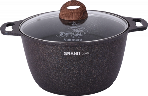 Кастрюля Kukmara 8 л линия Granit ultra (Original, Blue) - фото №5 Кастрюля Kukmara 8 л линия Granit ultra (Original, Blue) онлайн
