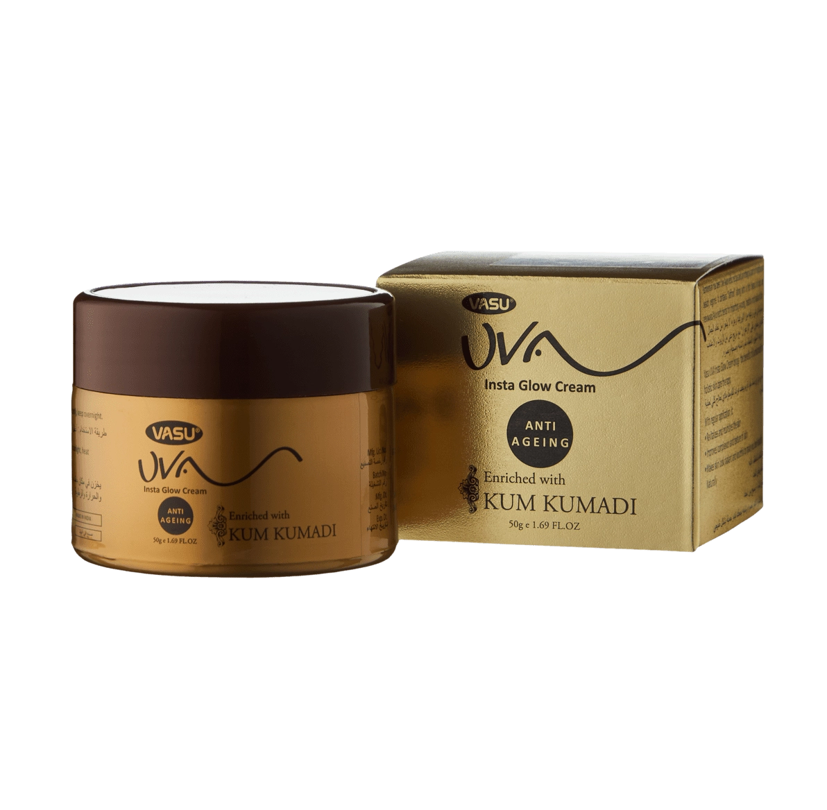 Омолаживающий крем Кумкумади антивозрастной банка (UVA Insta Glow jar) 50 гр купить