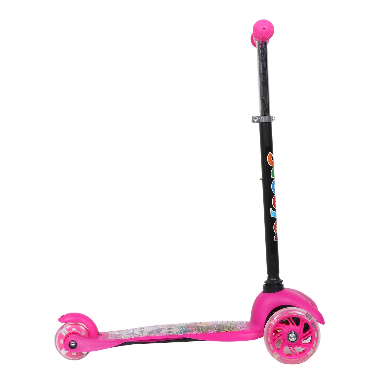 PowerGym A34 Bolalar skuteri (ko'k, pushti) narxi