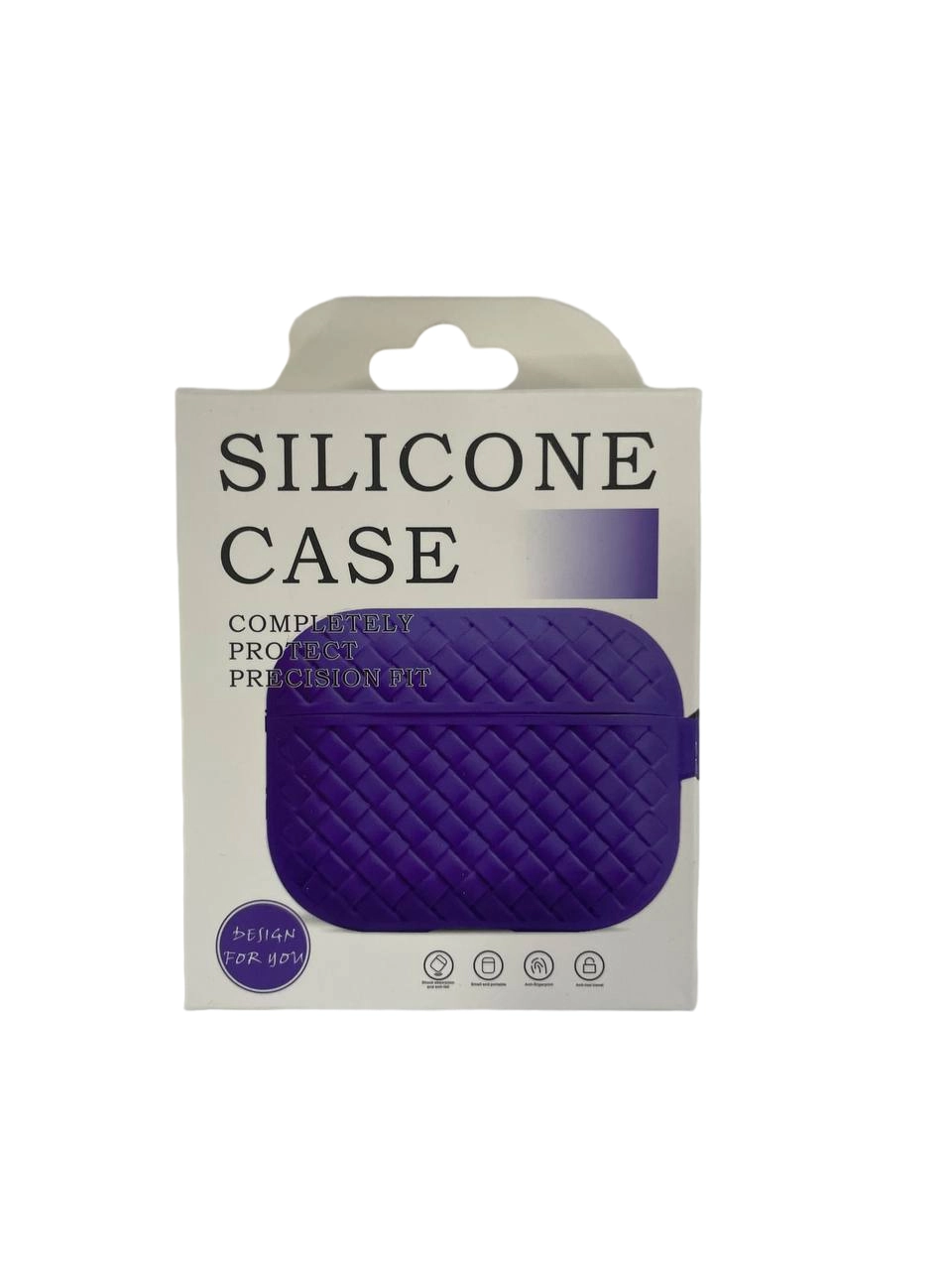 Силиконовый чехол для подвешивания Chexol Airpods pro 3 CH549 фиолетовый недорого