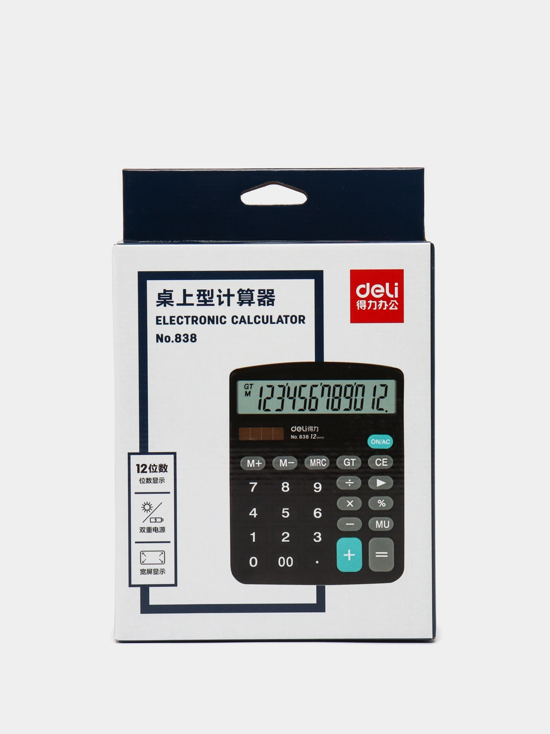 Elektron kalkulyator Deli 838 O'zbekistonda