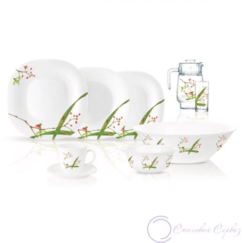 Beatitude – 46 buyumli, 6 kishilik Luminarc dasturxon servizi sotib olish