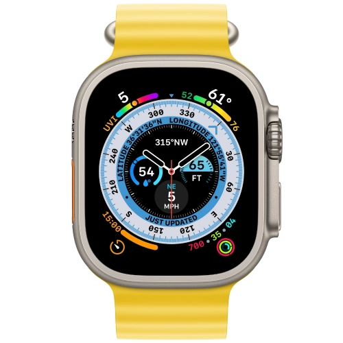 Смарт часы Apple Watch 8 Ultra 49mm Yellow (Ocean) недорого