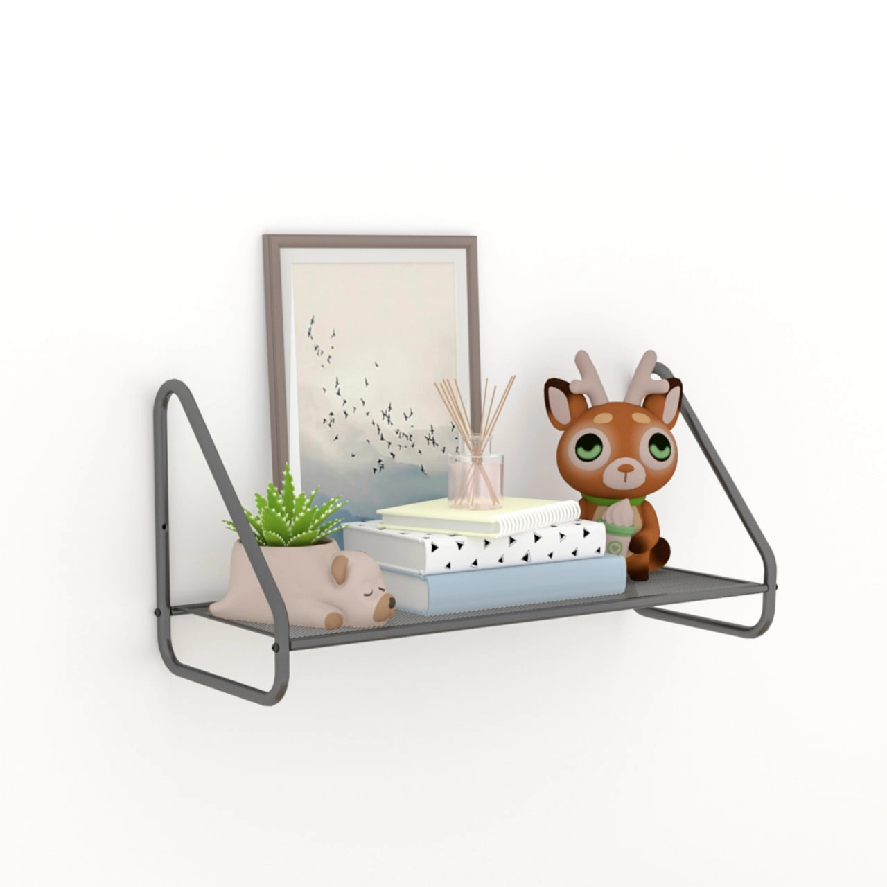 Barselona 21 Devor tokchasi (BARCELONA 21 wall shelf) (grafit) arzon