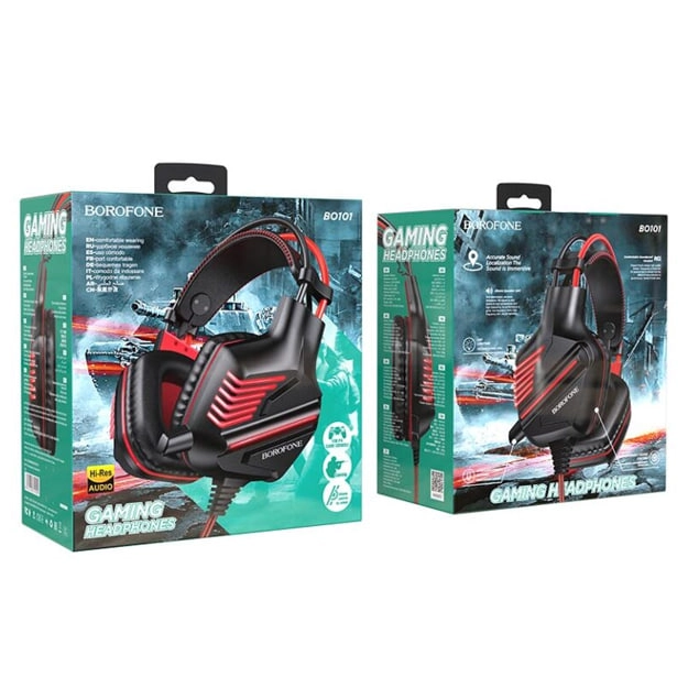 Borofone BO101 qizil  o'yin quloqchini O'zbekistonda