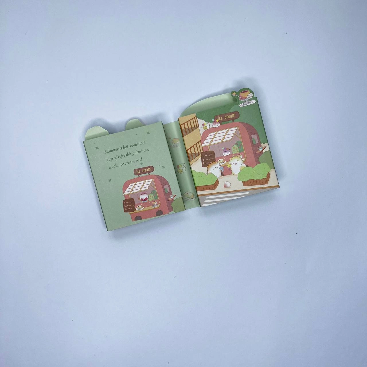 Стикеры для заметок Буклет (зеленый) онлайн