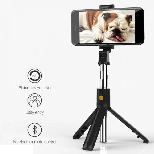 Selfie Stick Integrated Tripod K10 – pultli, simsiz monopod onlayn