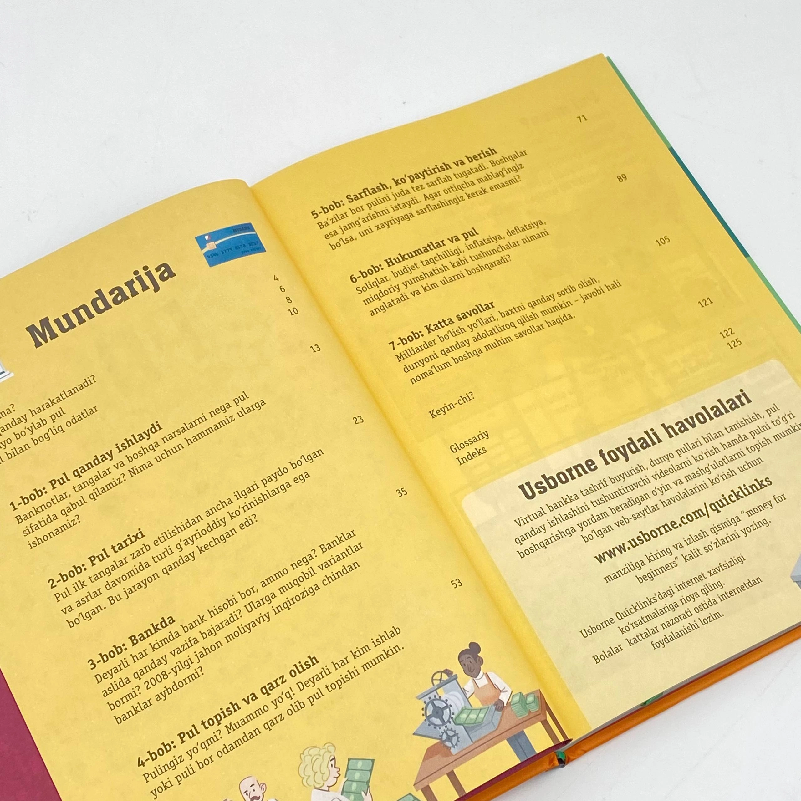 Pul: boshlang&lsquo;ich saboqlar bo'lib to'lash