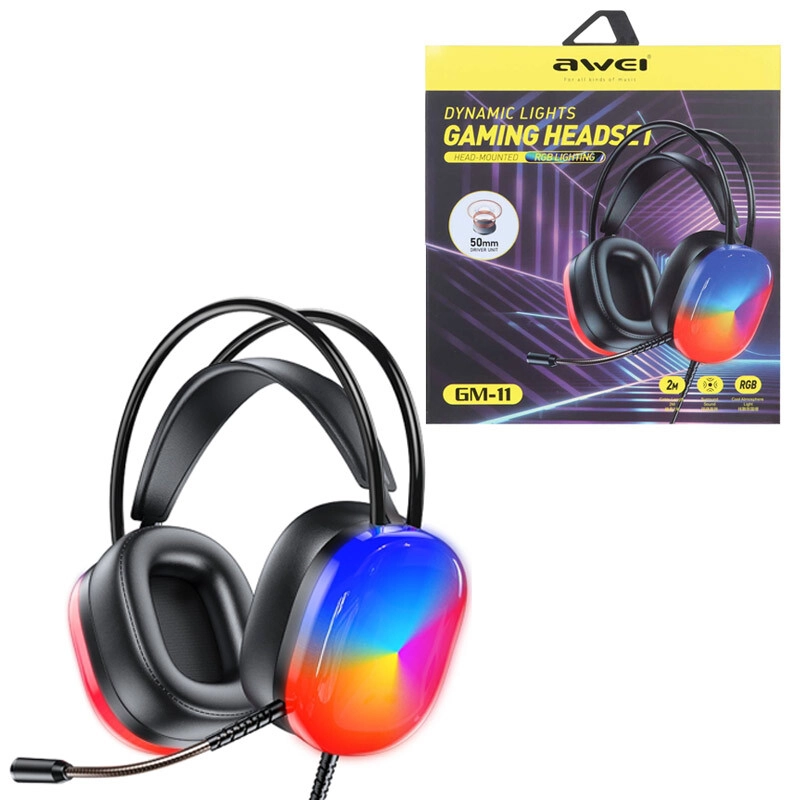 Игровые наушники AWEI GM-11 , Black характеристики