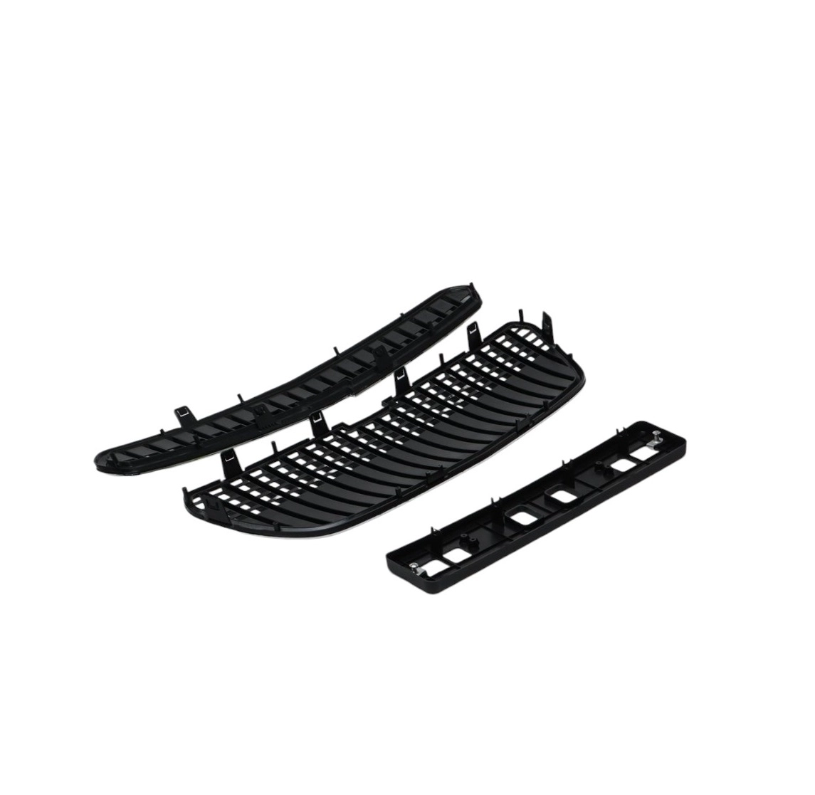 Облицовка бампера для Нексия 2 в стиле, Майбах никел купить