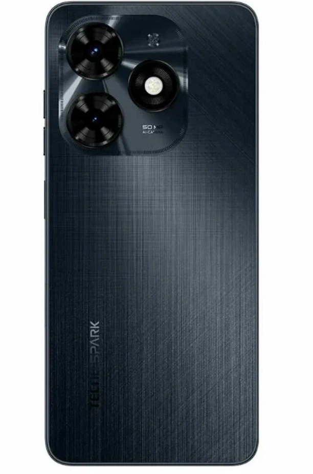 Смартфон TECNO Spark 20C 4/128GB Gravity Black рассрочка