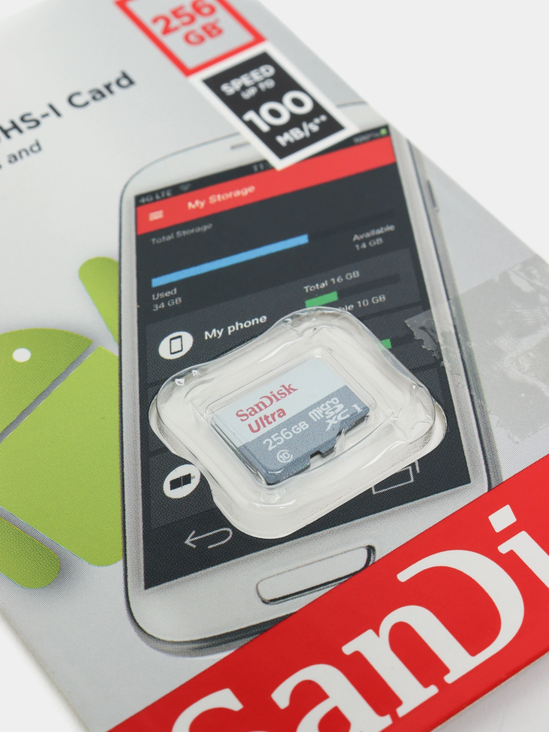 Карта памяти SanDisk Ultra microSDXC UHS-I Card 256GB в Узбекистане