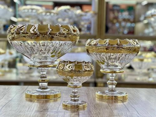 Набор фруктовниц из хрусталя TOMY (12 предметов) купить