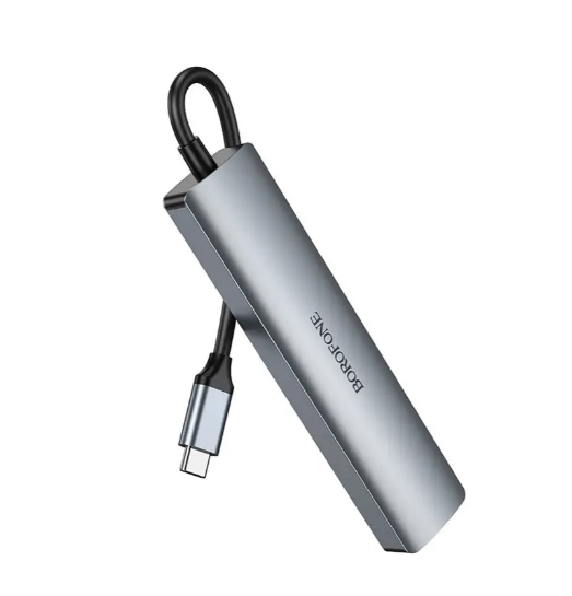 HUB-адаптер Hub Borofone DH16 Type-C недорого