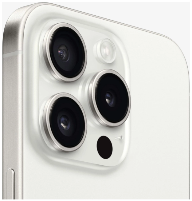 iPhone 15 Pro max 1TB Oq Titanrang Smartfoni (2 SIM) - rasm №4 iPhone 15 Pro max 1TB Oq Titanrang Smartfoni (2 SIM) O'zbekistonda