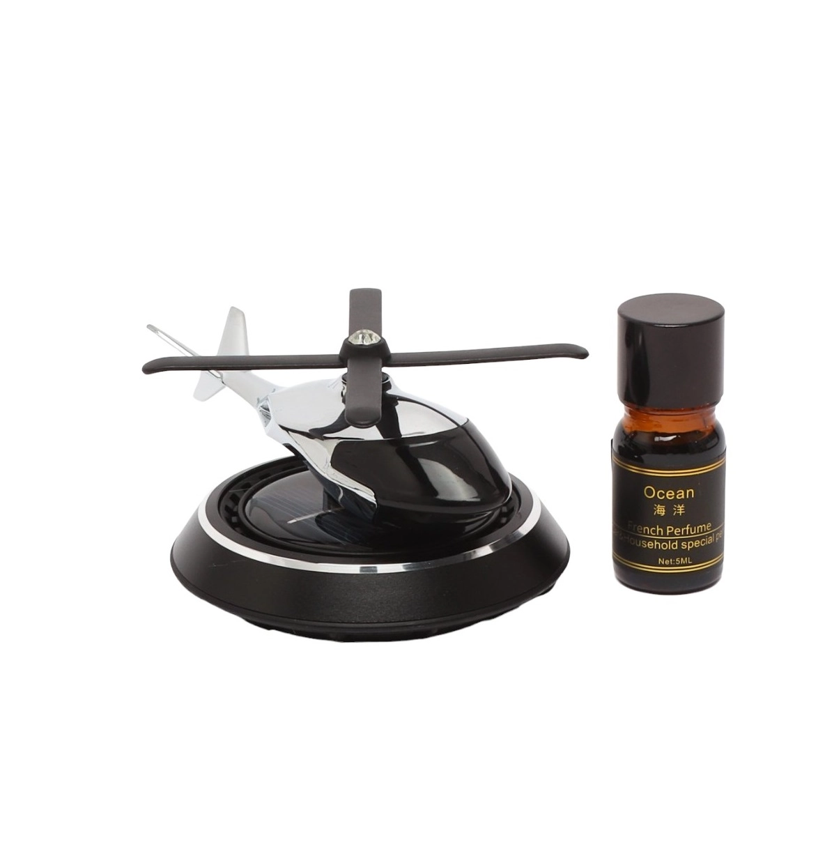 Helicopter qora rangli avtomobil aromatizatori sotib olish