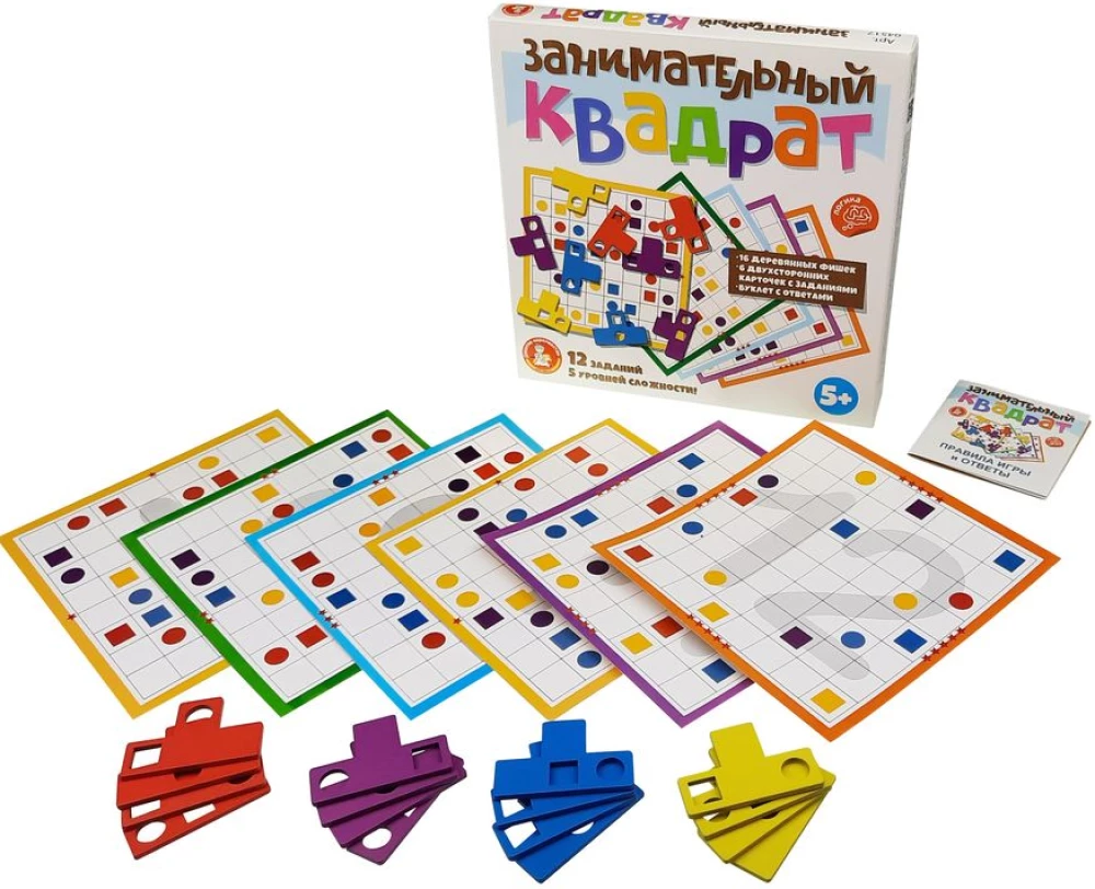 Игра настольная Занимательный квадрат в Узбекистане