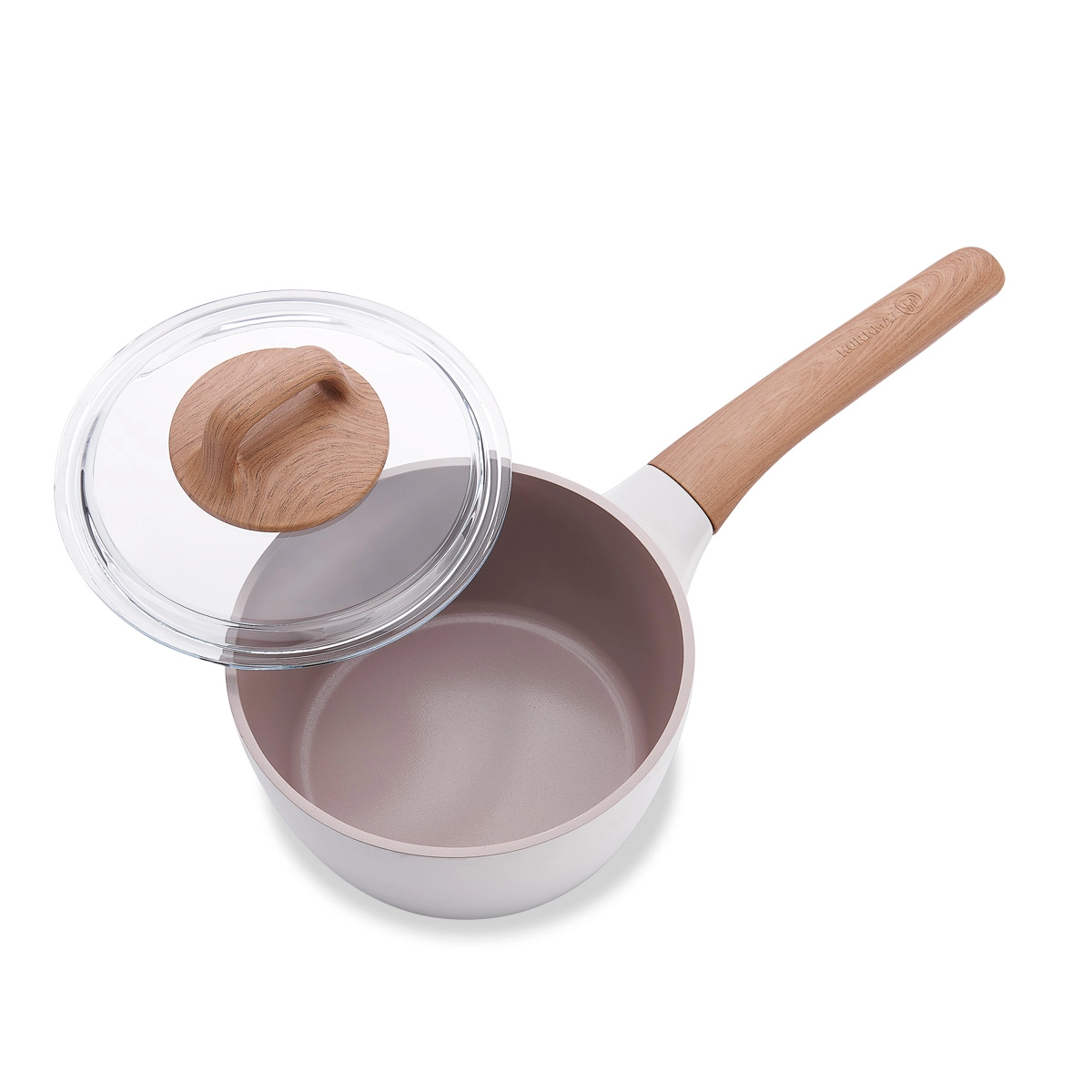 Korkmaz Gusto 18 sm 2 l (A2977) alyuminiy, yopishmaydigan tovasi, Beige - rasm №3 Korkmaz Gusto 18 sm 2 l (A2977) alyuminiy, yopishmaydigan tovasi, Beige arzon