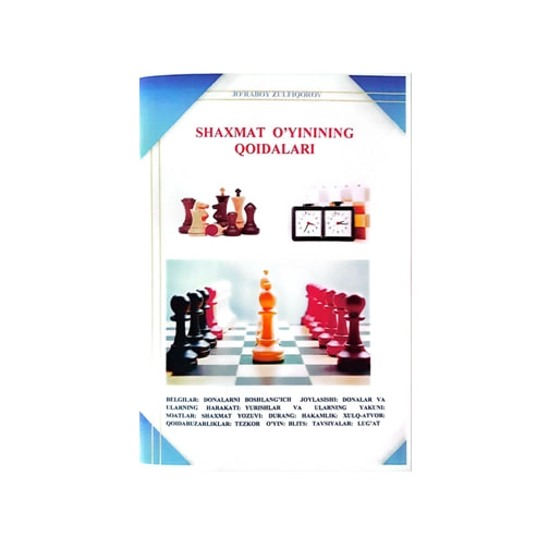 Jo'raboy Zulfiqorov: Shaxmat o'yining qoidalari sotib olish