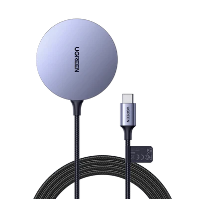 Zaryadlovchi UGREEN 15W Magnetic Wireless Qi Charger sotib olish