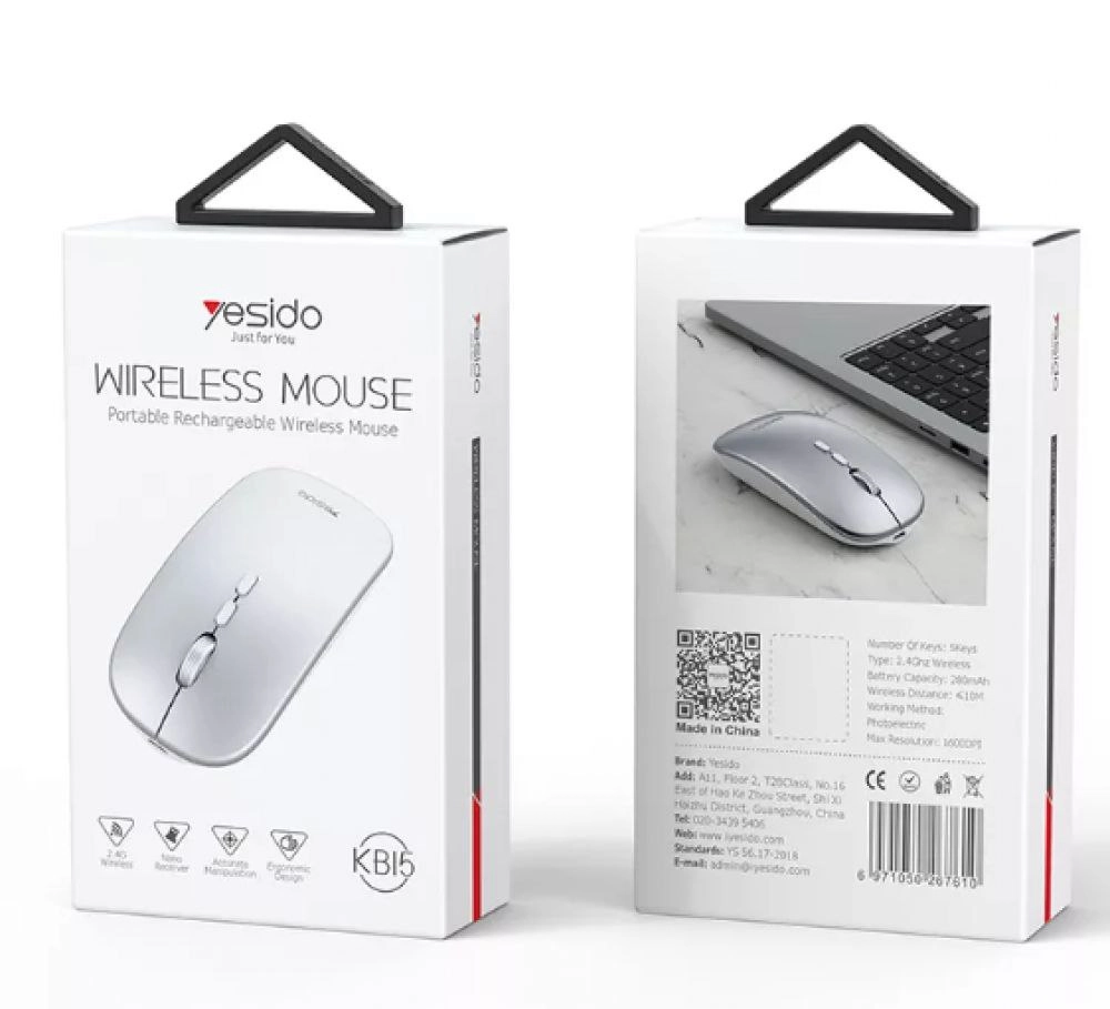 Yesido KB15 simsiz sichqonchasi O'zbekistonda