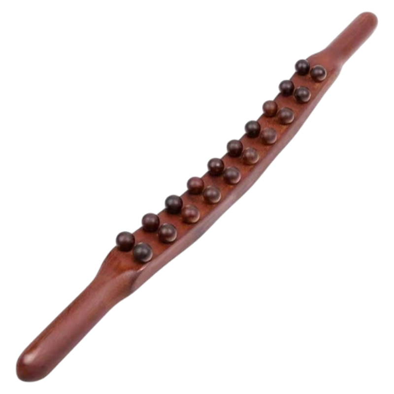 Деревянный массажер точечный "Коромысло" для спины, антицелюлытный, тела, живота купить